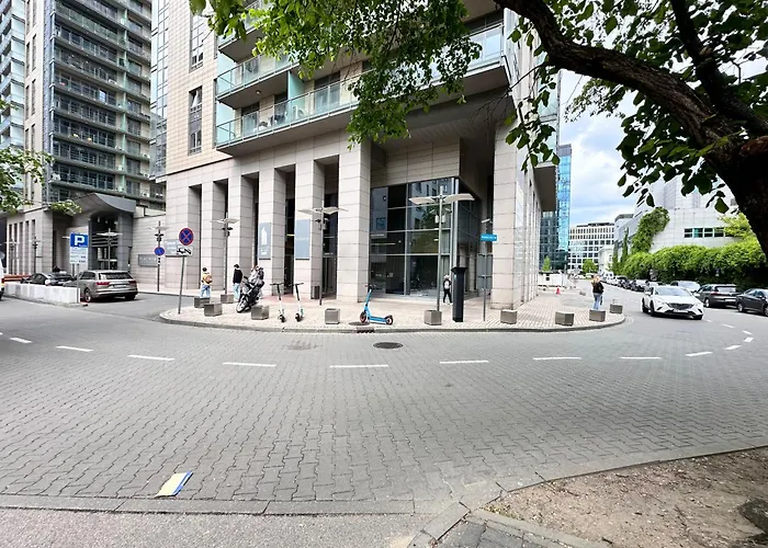 Centrum Cityapart Platinumtowers Parking Free 公寓 华沙